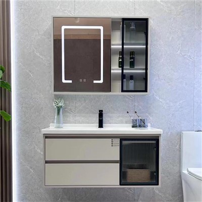 Meuble de salle de bain en bois Levi